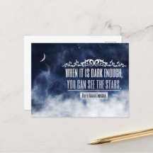 Ralph Waldo Emerson Citação Inspiracional "Estrela