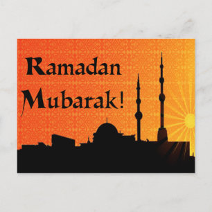 Cartão Postal Ramadan Mubarak