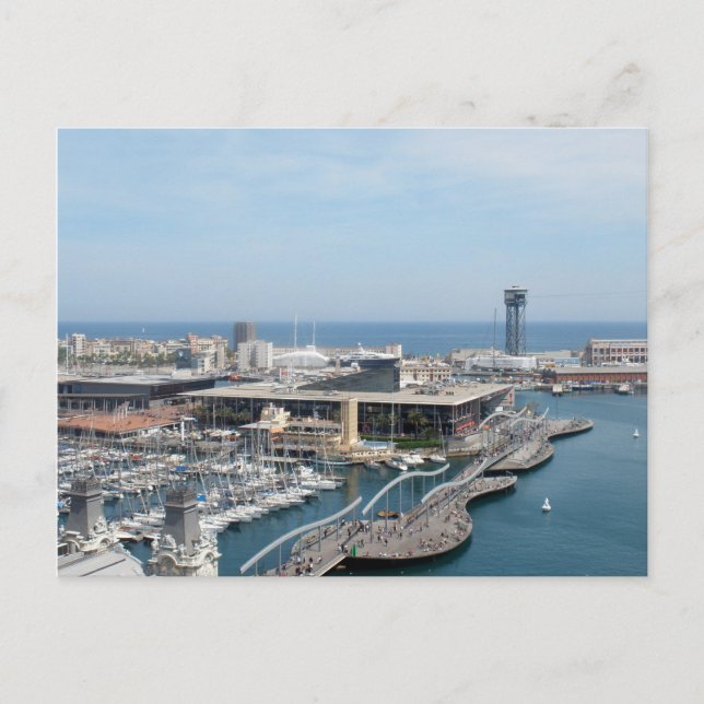 Cartão Postal Rambla del Mar (Frente)