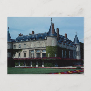 Cartão Postal Rambouillet Chateau, o favorito de Charles de Gaul