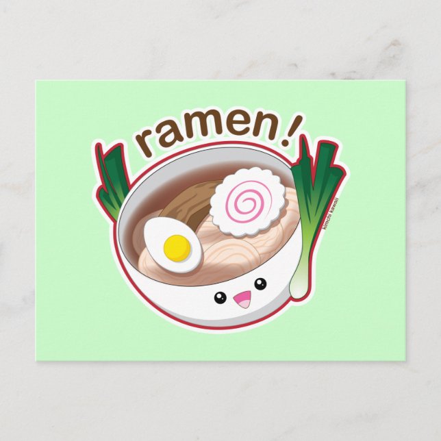Cartão Postal Ramen! (Frente)