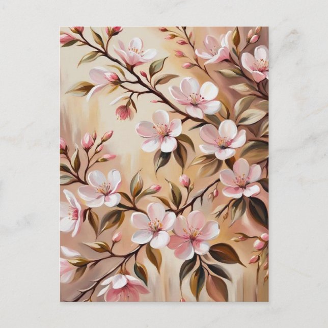 Cartão Postal Ramificação Brilhante (Frente)