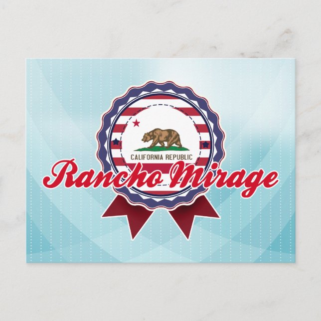 Cartão Postal Rancho Mirage, CA (Frente)