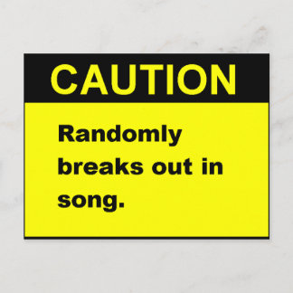 Cartão Postal Randmon Song