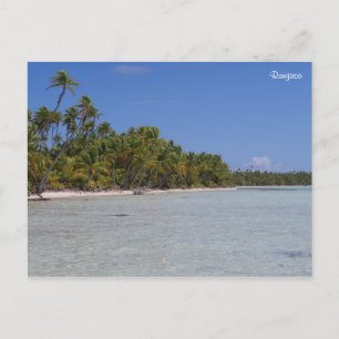 Cartão Postal Rangiroa Polinésia Francesa