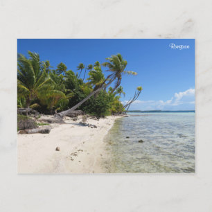 Cartão Postal Rangiroa Polinésia Francesa