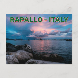 Cartão Postal Rapallo, Itália