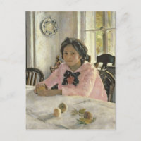 Rapariga com pêssegos, 1887