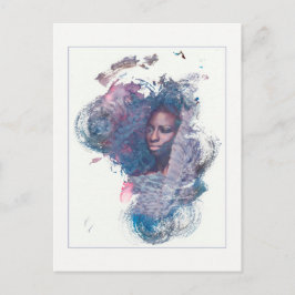 Cartão Postal Rapariga da África