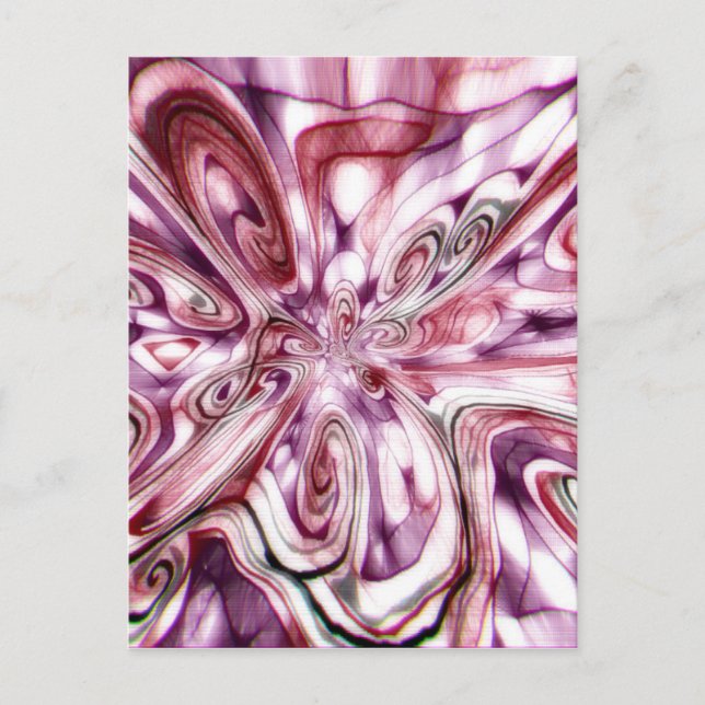 Cartão Postal Rapariga Irritada (Frente)