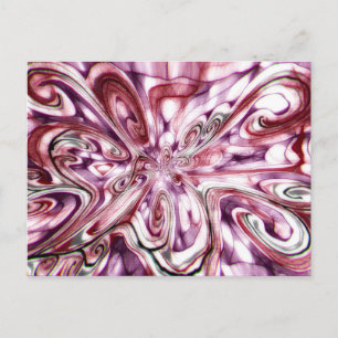 Cartão Postal Rapariga Irritada