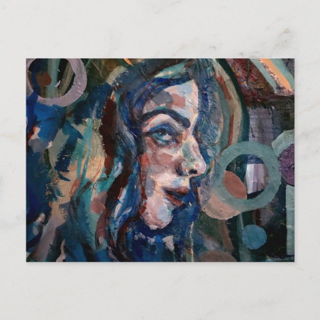 Cartão Postal Rapariga Me Ama Blues (Frente)