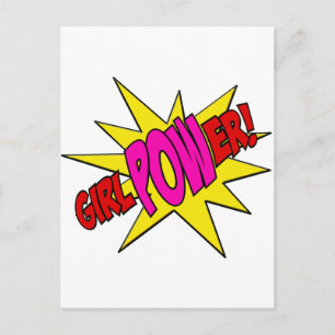 Cartão Postal RaparigaPOWer