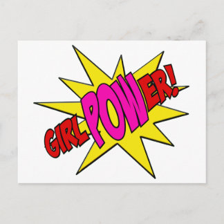 Cartão Postal RaparigaPOWer