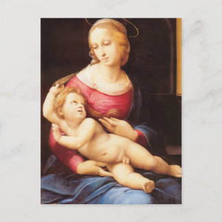 Cartão Postal Raphael Sanzio - Bridgewater Madonna