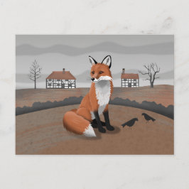 Cartão Postal Raposa