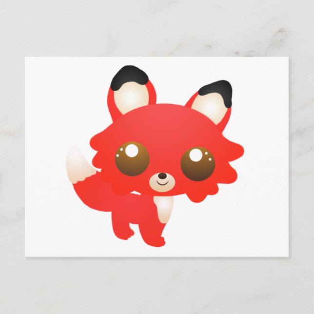 Cartão Postal Raposa (Frente)