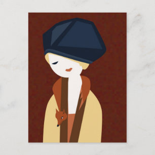 Cartão Postal Raposa