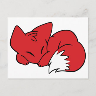 Cartão Postal Raposa Dormida Curva