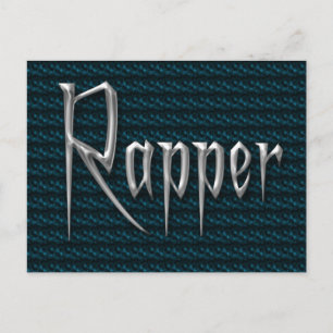 Cartão Postal Rapper