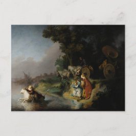 Cartão Postal Rapto de Europa por Rembrandt