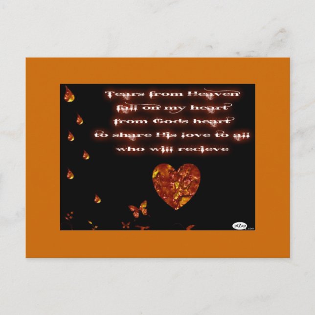 Cartão Postal Rasgos do céu (Frente)