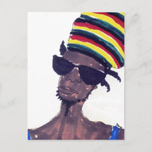 Cartão Postal rastaman