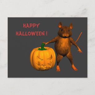 Cartão Postal Rato da Casa