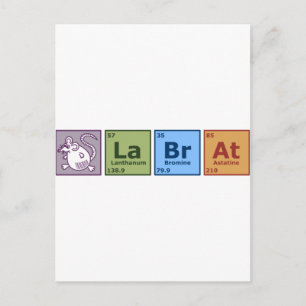 Cartão Postal Rato de laboratório