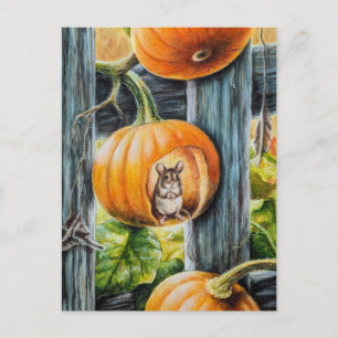 Cartão Postal Rato feliz