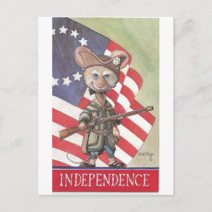 Cartão Postal Rato Independência