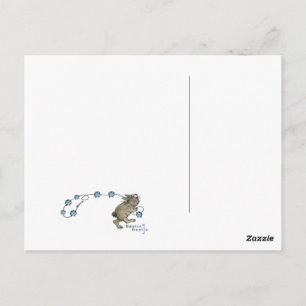 Cartão Postal Ratos de Aniversário