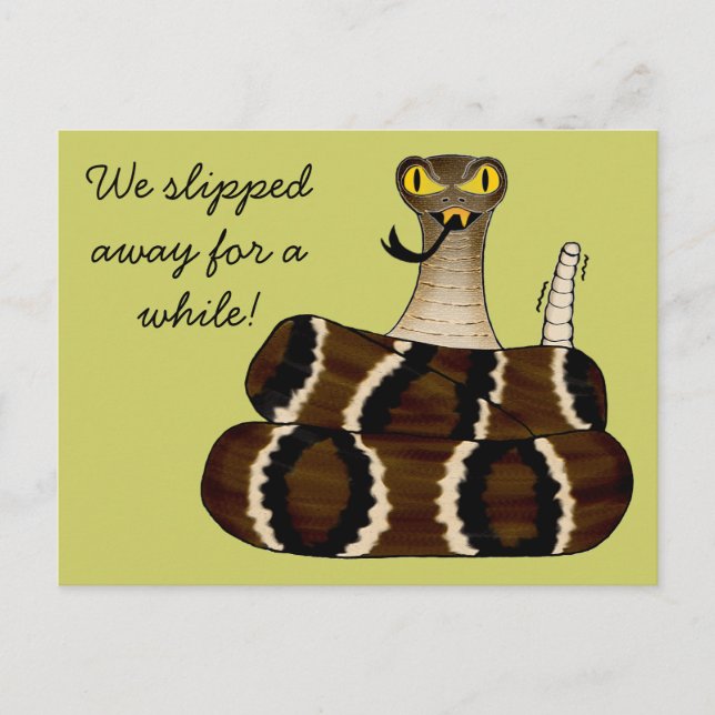 Cartão Postal Rattler (Frente)