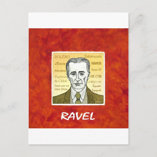 Cartão Postal Ravel (Frente)