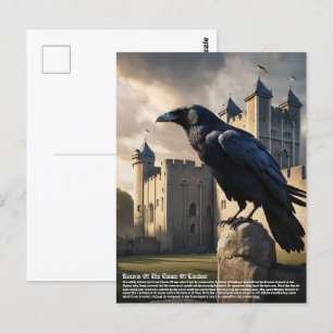 Cartão Postal Raven