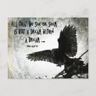 Cartão Postal Raven Dream