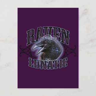 Cartão Postal Raven Lunatic