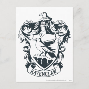 Cartão Postal Ravenclaw Crest