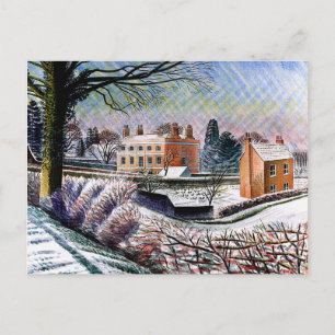 Cartão Postal Ravílio - Vítima no inverno