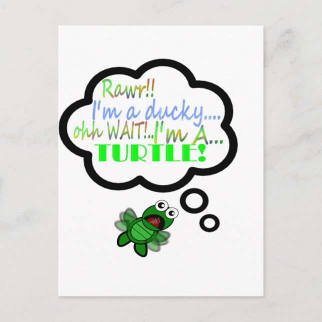 CARTÃO POSTAL RAWR!<3 (Frente)