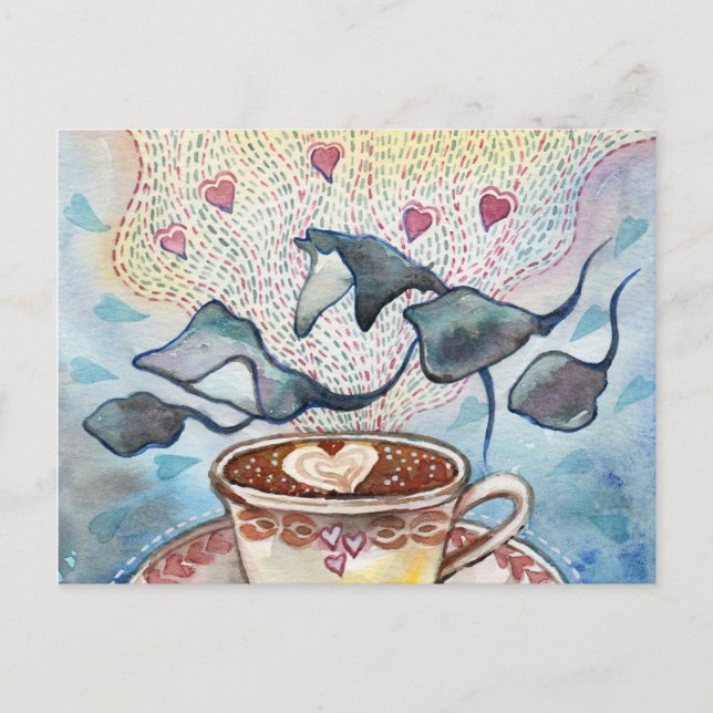 Cartão Postal Ray of Love (Frente)