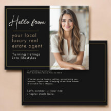 Real Estate Marketing Black Gold 