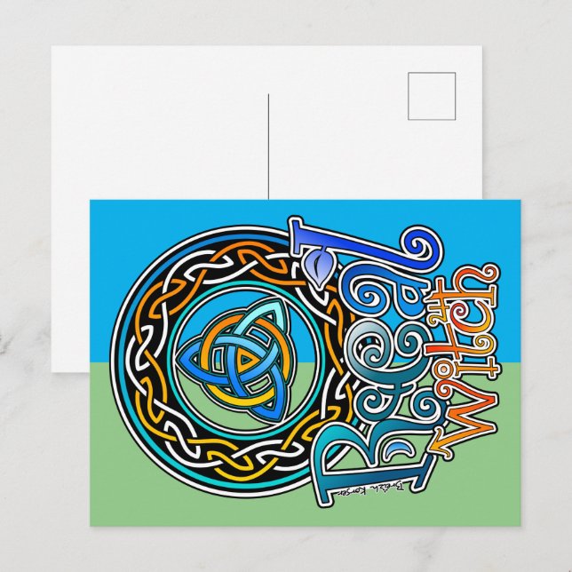 Cartão Postal Real Witch (Frente/Verso)