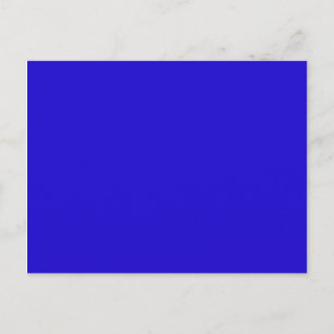 Cartão Postal Realmente Azul
