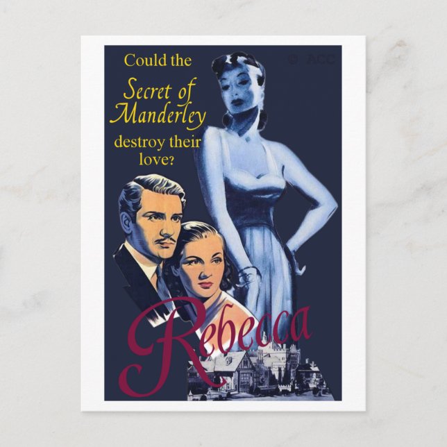 Cartão Postal Rebecca (Frente)