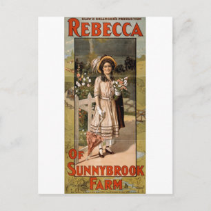 Cartão Postal Rebecca da Adaptação do Palco de Sunnybrook 1911