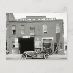 Cartão Postal Reboque Antigo, Anos 1920