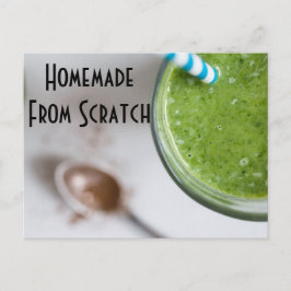 Cartão Postal Receber Comida de cozinha Jantada de chef Destino