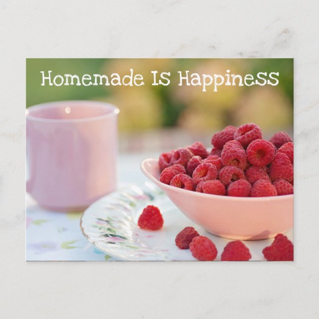 Cartão Postal Receber Comida de cozinha Jantada de chef Destino  (Frente)