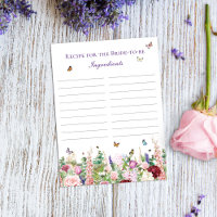 Receita Da Noiva Floral E Borboleta